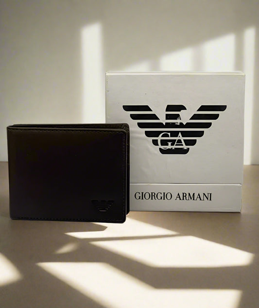 EMP ARMNI LEATHER MENS WALLET