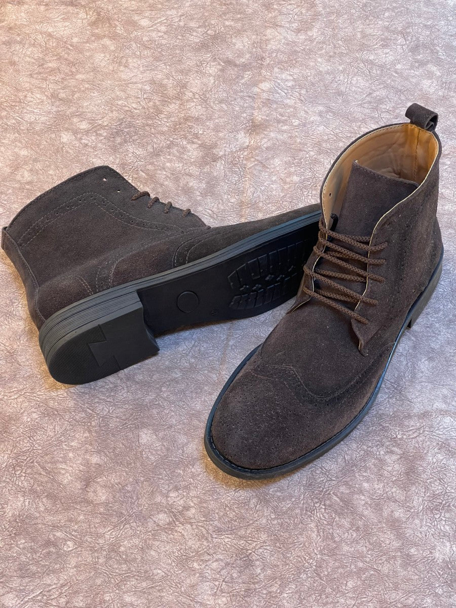 STLS SUEDE BOOTS