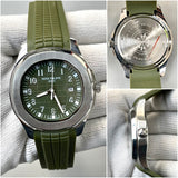 PATK PHLP SILICON STRAP WATCH