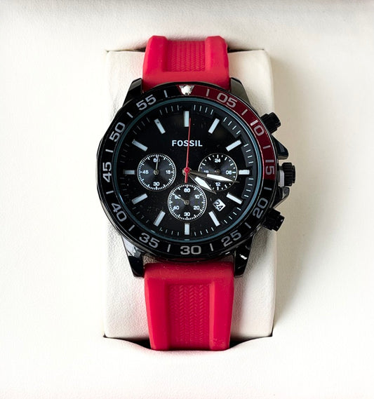 FSL SILICON STRAP WATCH