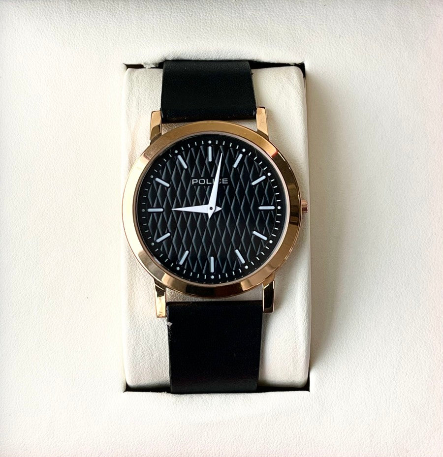 POLC BASIC LEATHER WATCH