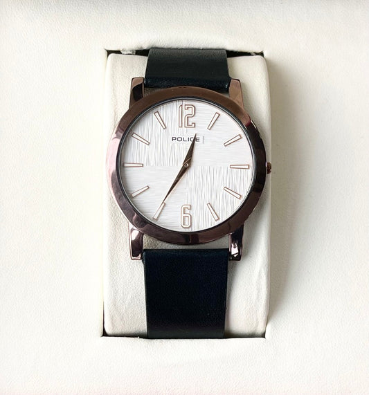 POLC BASIC LEATHER WATCH