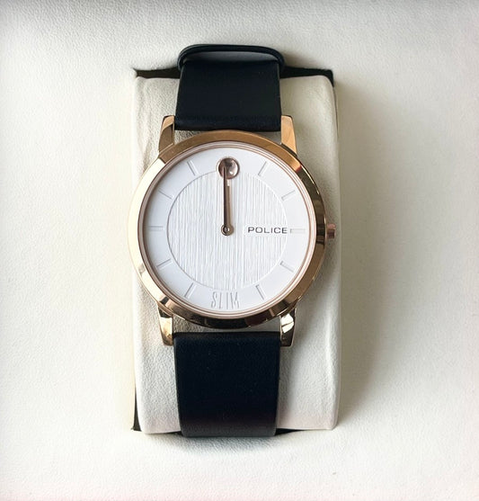 POLC BASIC LEATHER WATCH