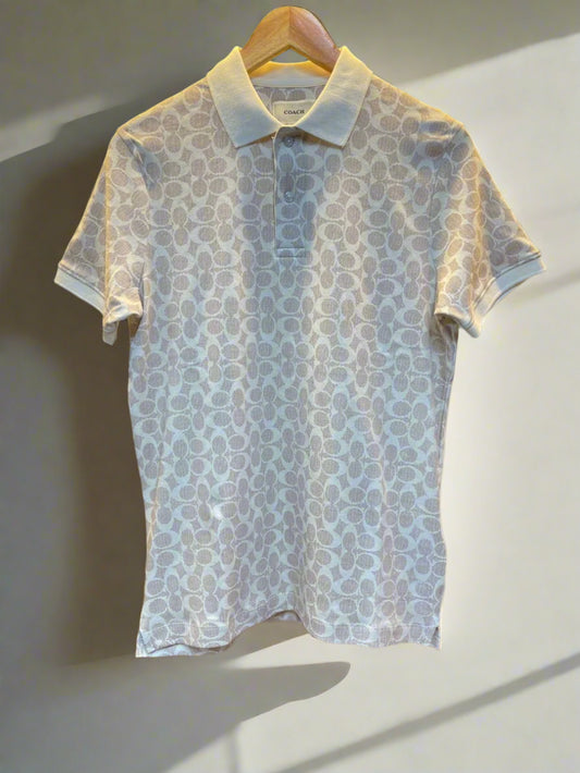 COCH PTINTED POLO T-SHIRT