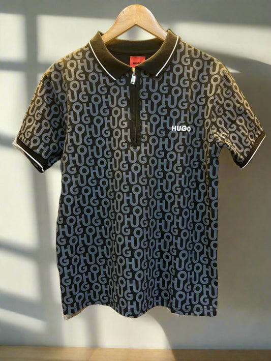 HG BS PRINTED POLO T-SHIRT