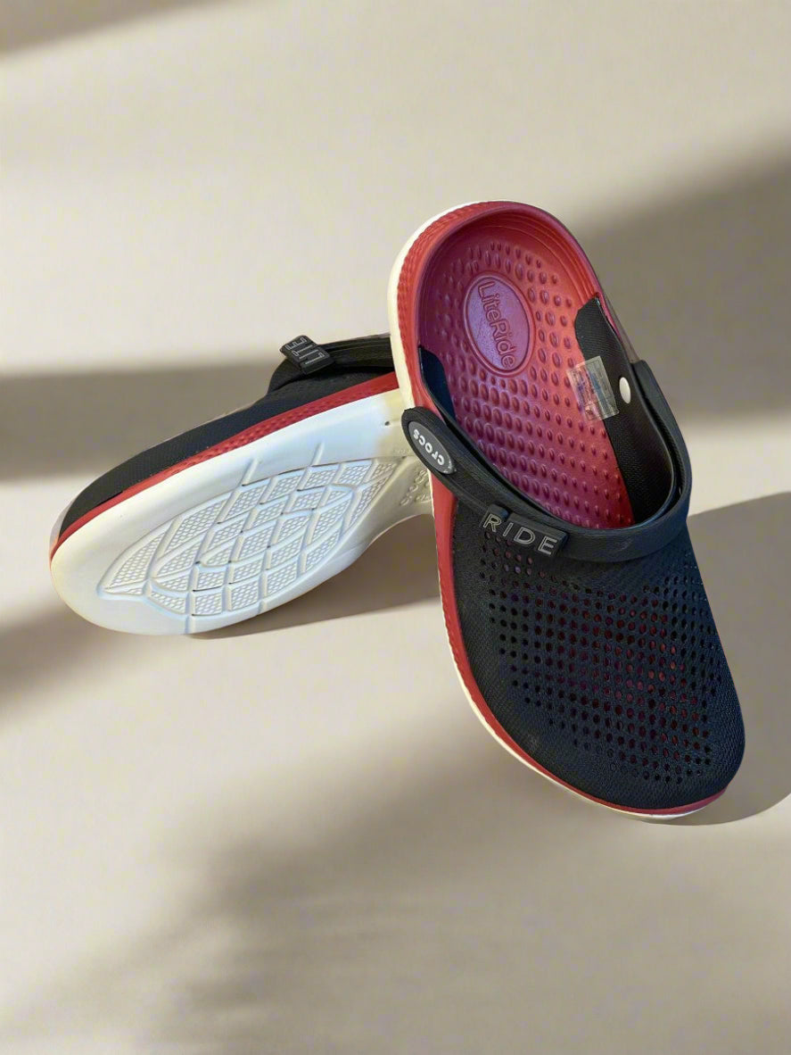 CLOGS 360 BLACK & RED