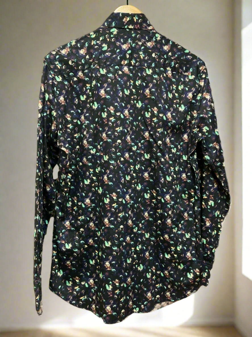 R/R FLORAL PRINTED SHIRT