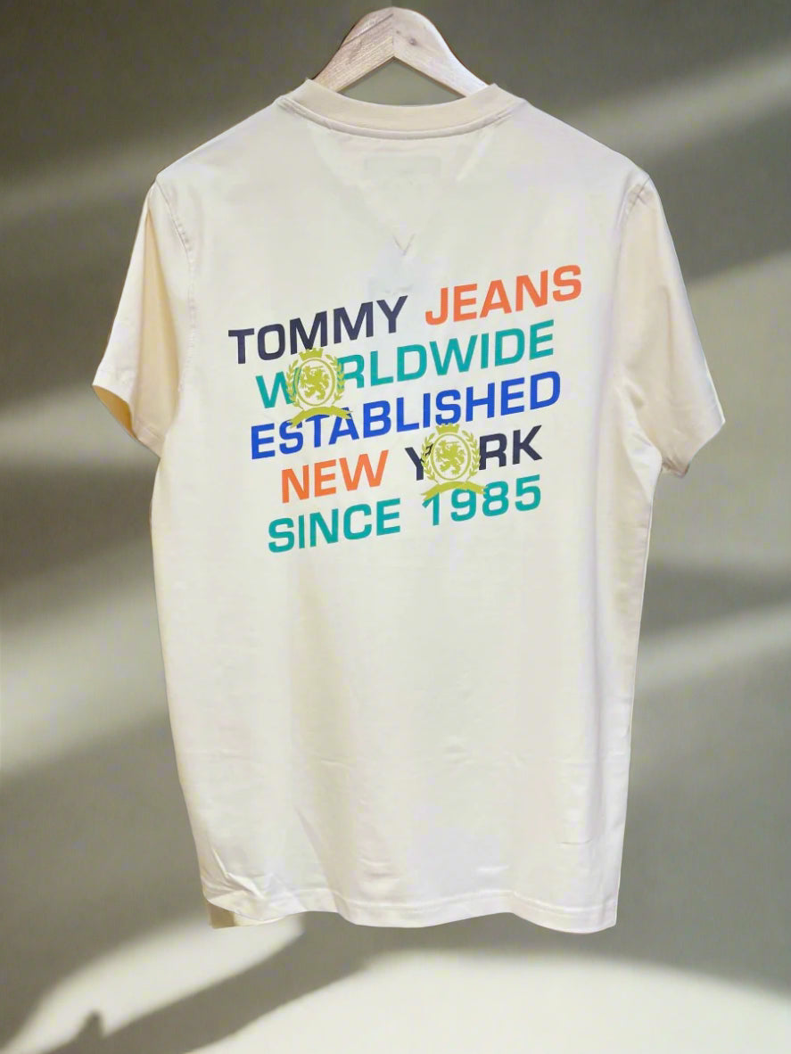 TMYBACK PRINT ROUND T-SHIRT