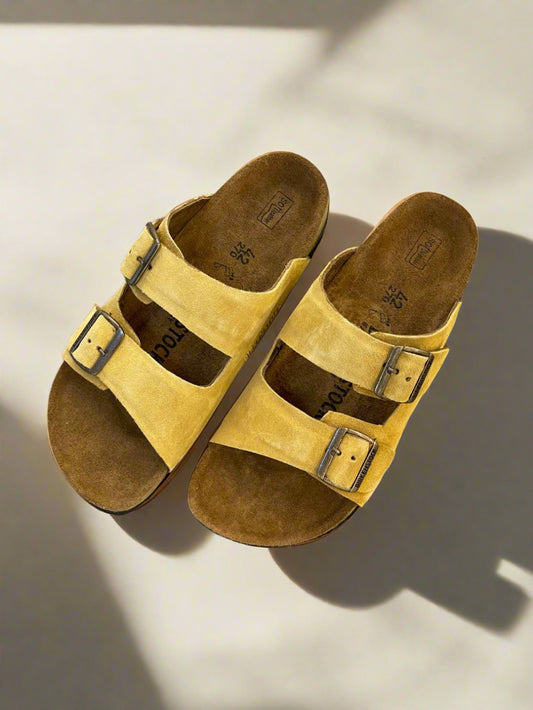 BRKN  LEATHER SLIPPER