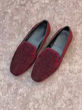 HAND MADE STONE PARTY WEAR LOAFERS