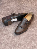 SAN BLUE MONK STRAP LOAFERS