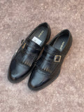 SAN BLUE MONK STRAP LOAFERS