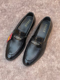 BALY TEXTURE LOAFERS