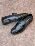 FANUCCI FRONT BUCKLE LOAFERS