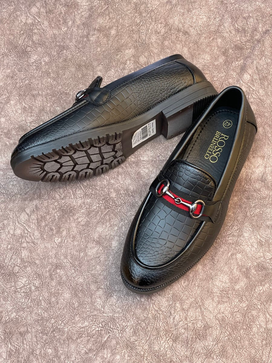 ROSSO TEXTURE LOAFERS