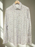 R/R WHITE PRINTED SHIRT