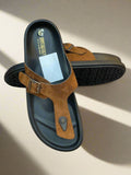 BRKN BLACK SOLE LEATHER SLIPPER