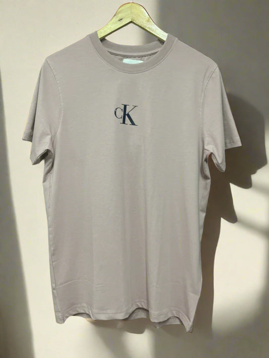 C-K BACK  PRINTED  DESIGNER ROUND NECK T-SHIRT