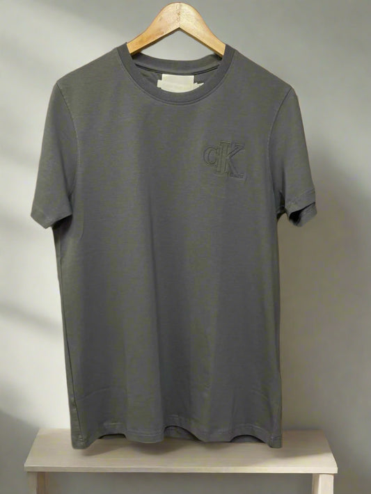 C-K BASIC LOGO ROUND NECK T-SHIRT