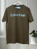C-K LOGO PRINTED  DESIGNER ROUND NECK T-SHIRT