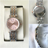 M-K DAIMOND DUAL TONE LADIES WATCH