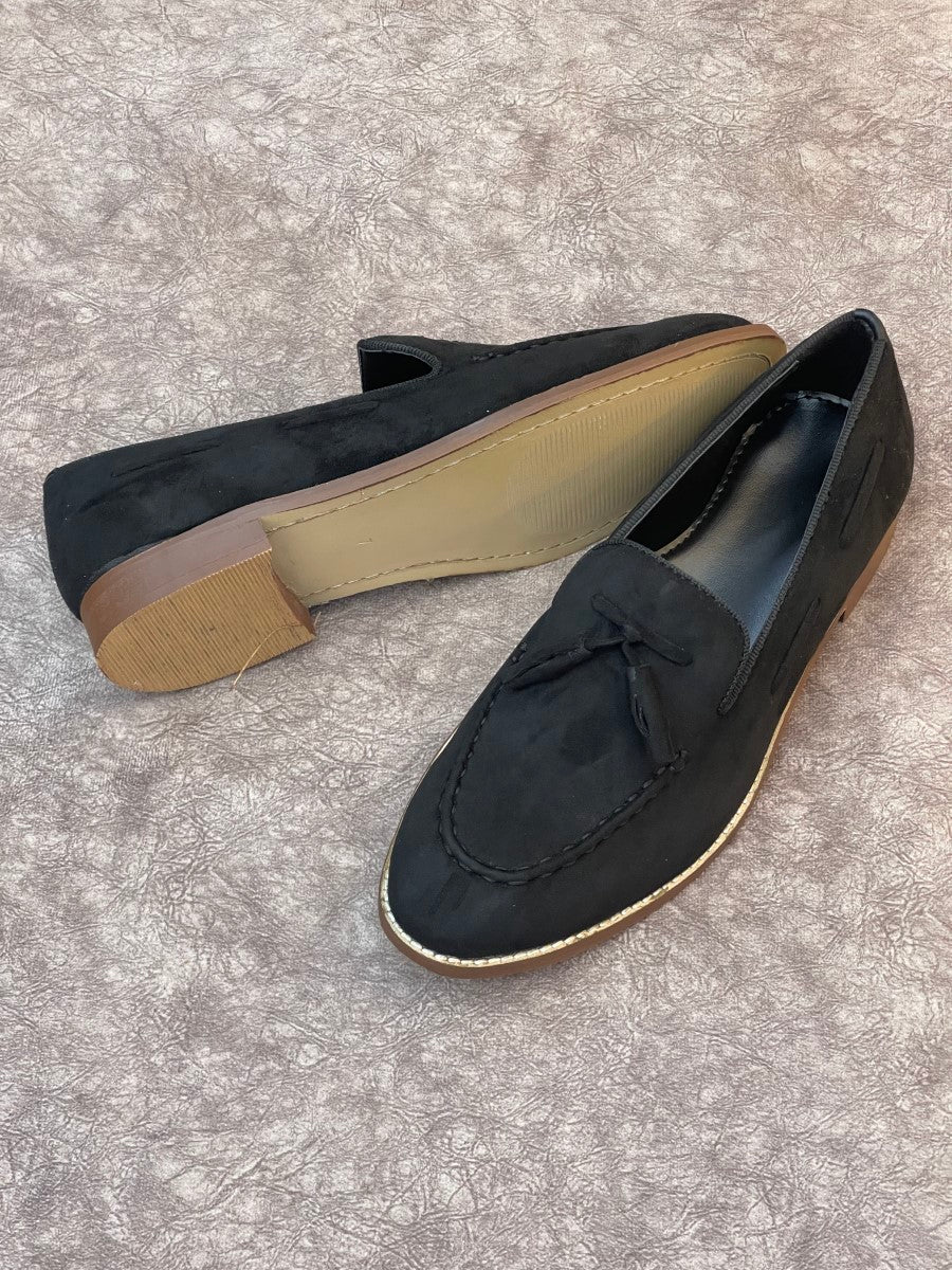 HAND MADE SHEET SOLE TESSEL LOAFERS
