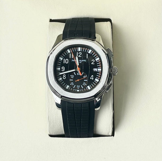 PATK PHLP AUTOMATIC SILICON STRAP WATCH