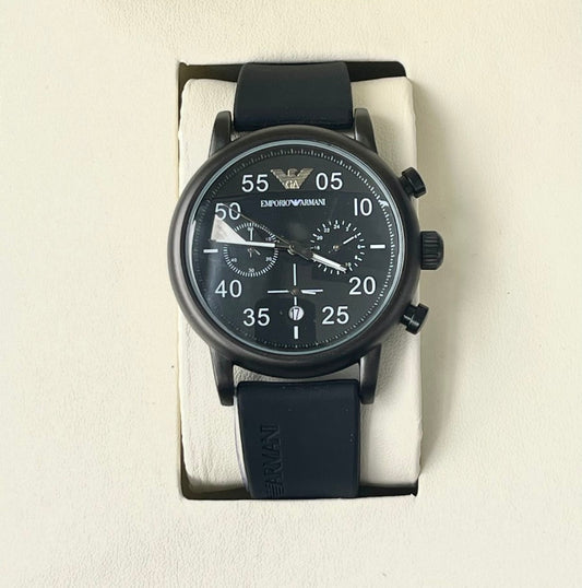 EMP ARMNI SILICON STRAP WATCH