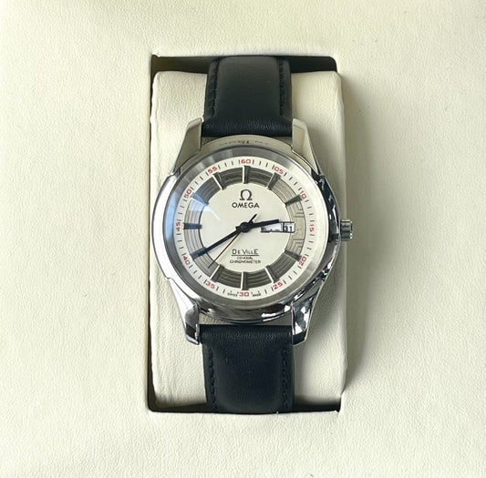 OMGA BASIC LEATHER WATCH
