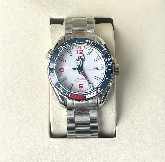 OMEG SPEEDMASTER AUTOMATIC METAL STRAP WATCH