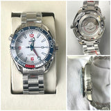 OMEG SPEEDMASTER AUTOMATIC METAL STRAP WATCH