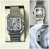 CARTR SKELETON MODEL METAL STRAP WATCH