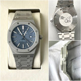 AP QUARTZ MATTE FINISH METAL STRAP WATCH
