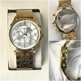 EMP ARMNI QUARTZ METAL STRAP WATCH