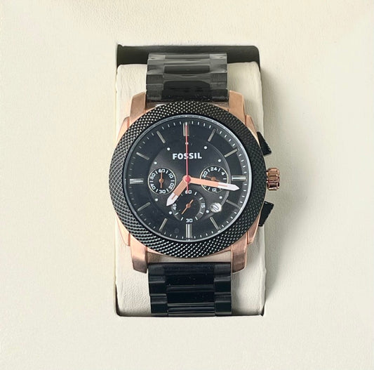 FSL QUARTZ METAL STRAP WATCH