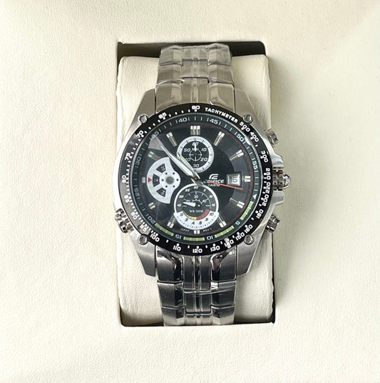EDIFCE QUARTZ METAL STRAP WATCH