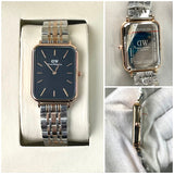 DW BASIC DUAL TONE METAL STRAP WATCH