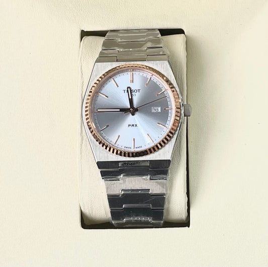 TIST PRX QUARTZ METAL STRAP WATCH