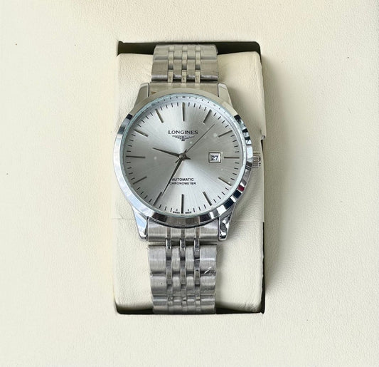 LONGNS BASIC METAL STRAP WATCH