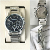 EMP ARMN CHRONO METAL STRAP WATCH