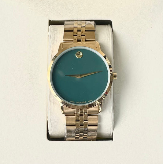 MVDO BASIC QUARTZ METAL STRAP WATCH