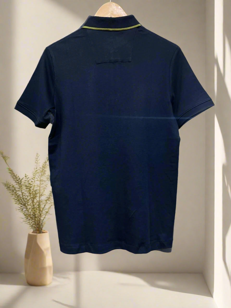 BSS PORCHE EDT ZIP POLO T-SHIRT