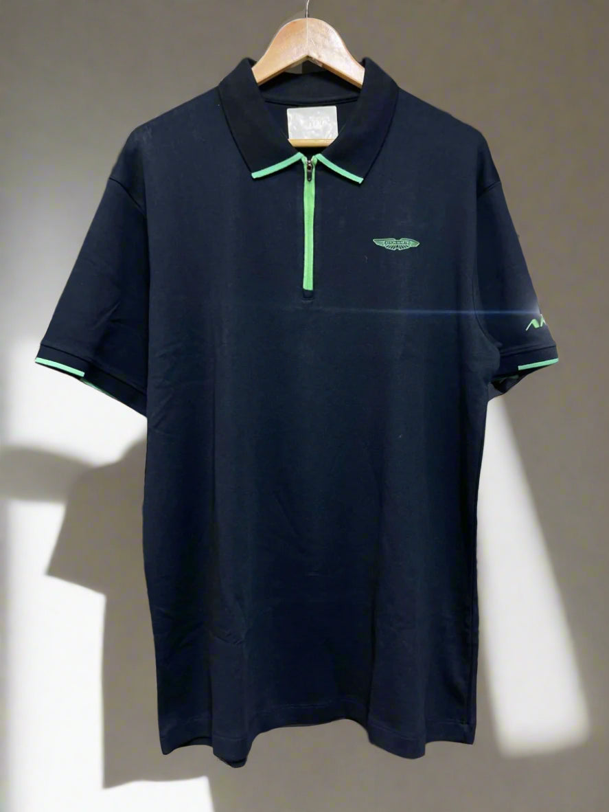 HKT ZIP POLO T-SHIRT