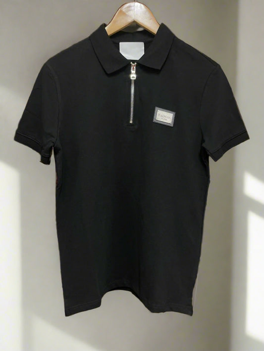 BLMN ZIP POLO T-SHIRT