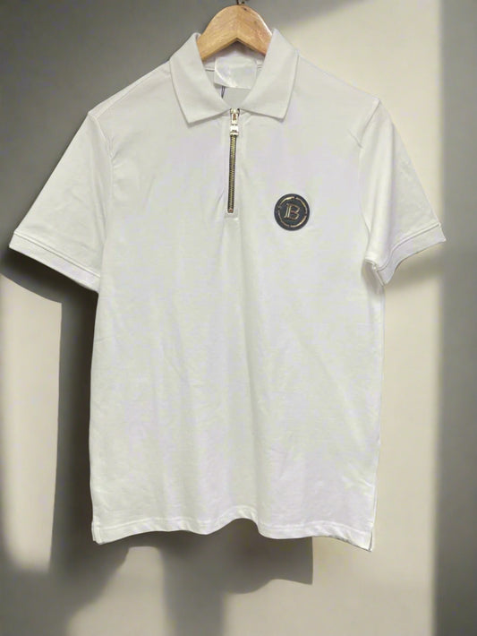 BLMN ZIP POLO T-SHIRT