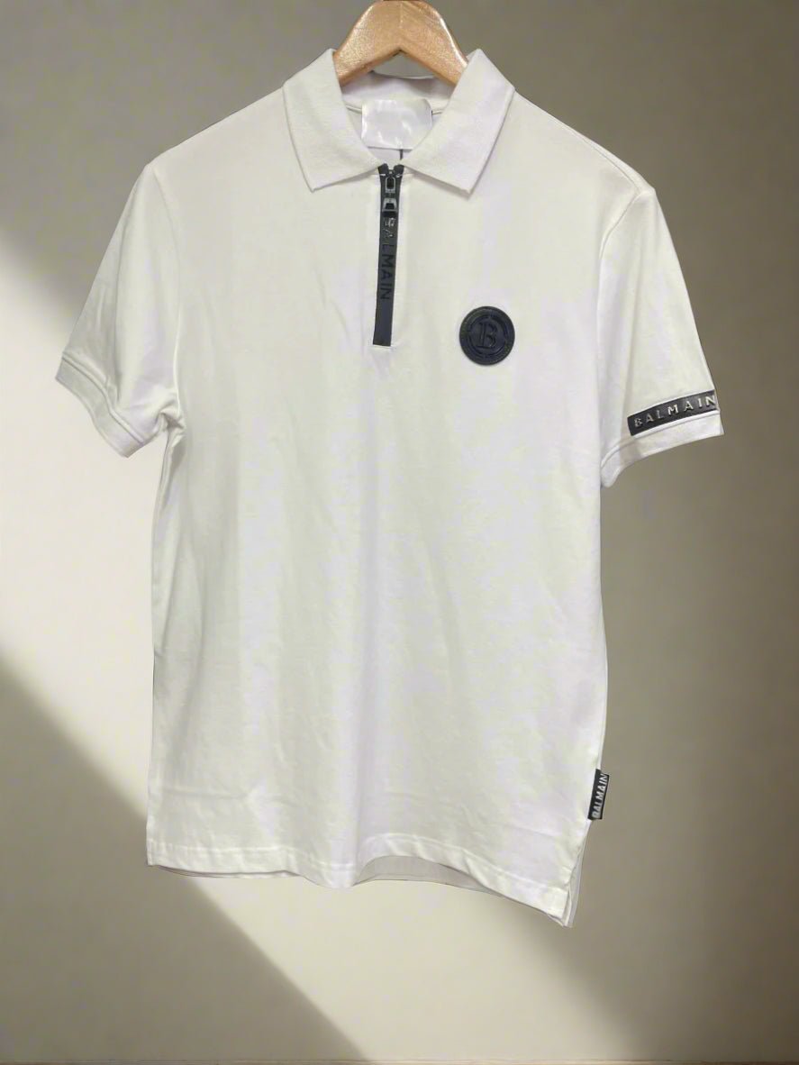 BLMN ZIP POLO T-SHIRT