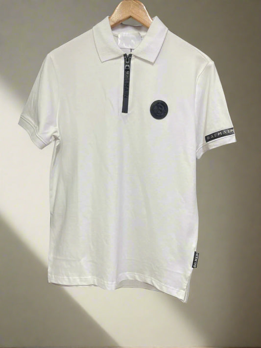 BLMN ZIP POLO T-SHIRT