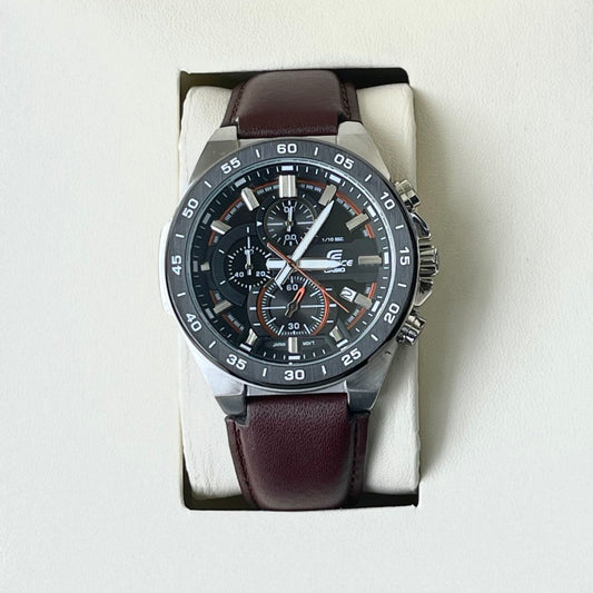EDIFICE LEATHER STRAP OG WATCH