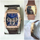 GUESS LEATHER STRAP OG WATCH