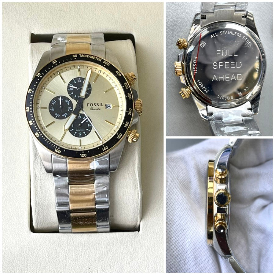 FOSSIL QUARTZ METAL STRAP OG WATCH